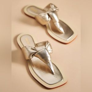 Maeve (Anthropologie) Puffy Knotted Sandals - Size 9